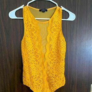 Yellow Bodysuit!